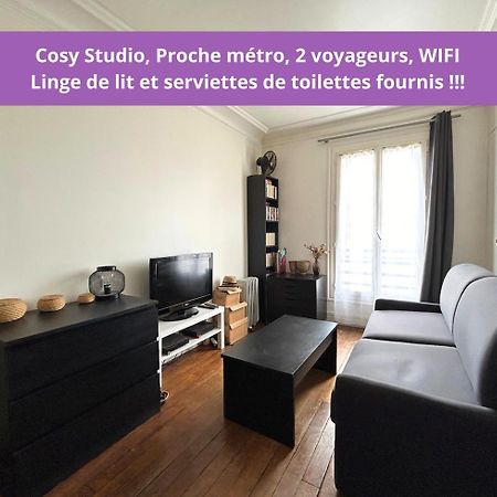 Cosy Studio - Proche Metro - 2 Voyageurs Apartment Левалоа-Пере Екстериор снимка